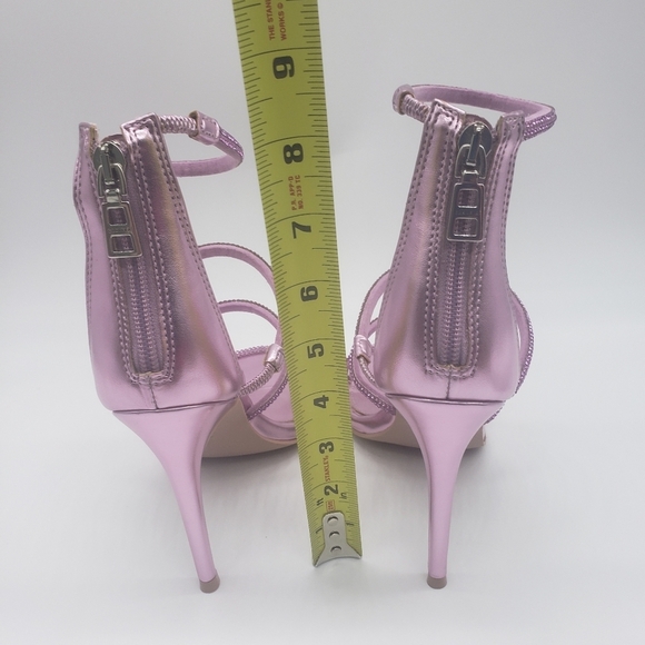 1869- Carvela Caged Ankle Heels Sandals Made In Brazil Size 7 NWT - Picture 5 of 8